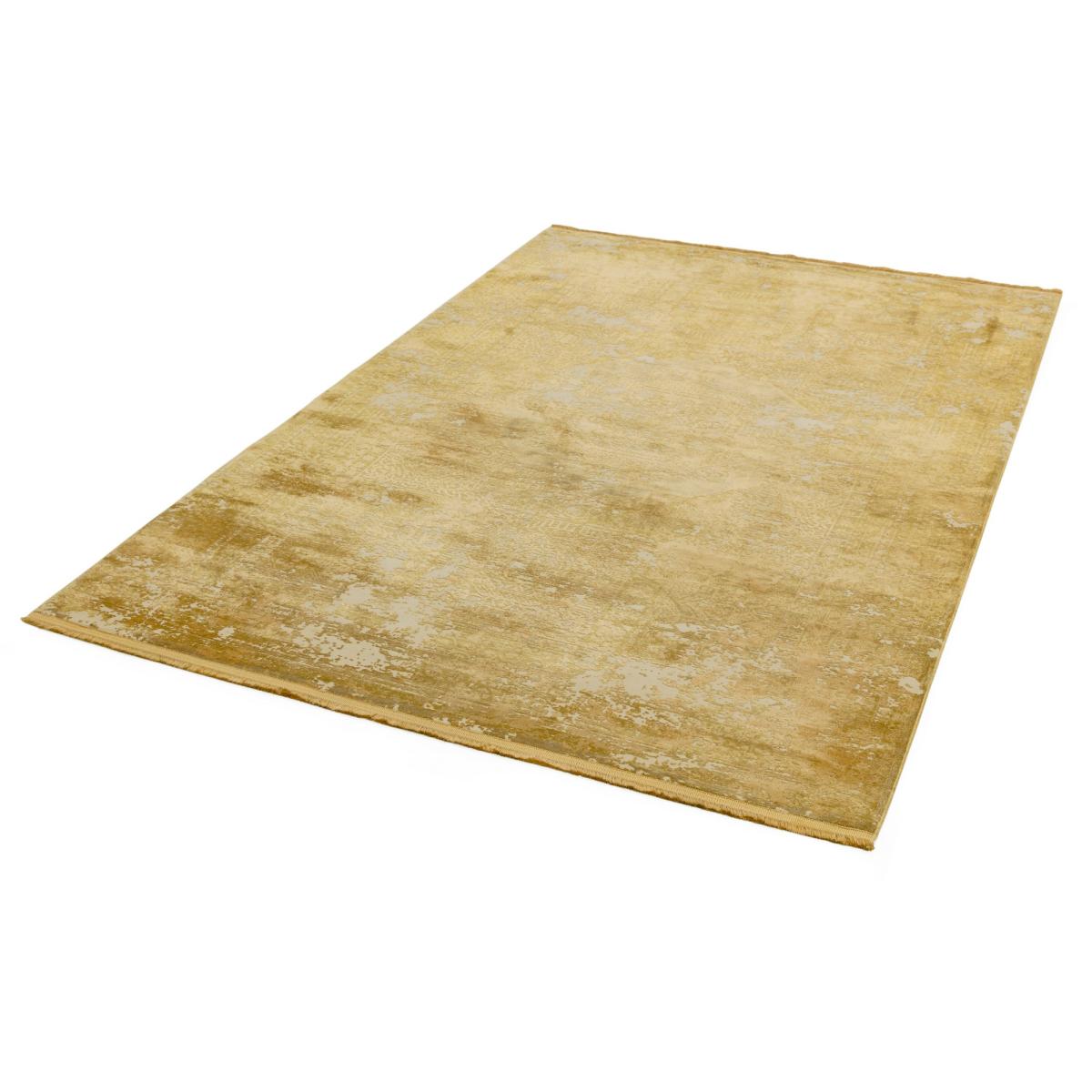 Athera Classic Distressed Abstract Rugs in AT08 Champagne Yellow – image 2