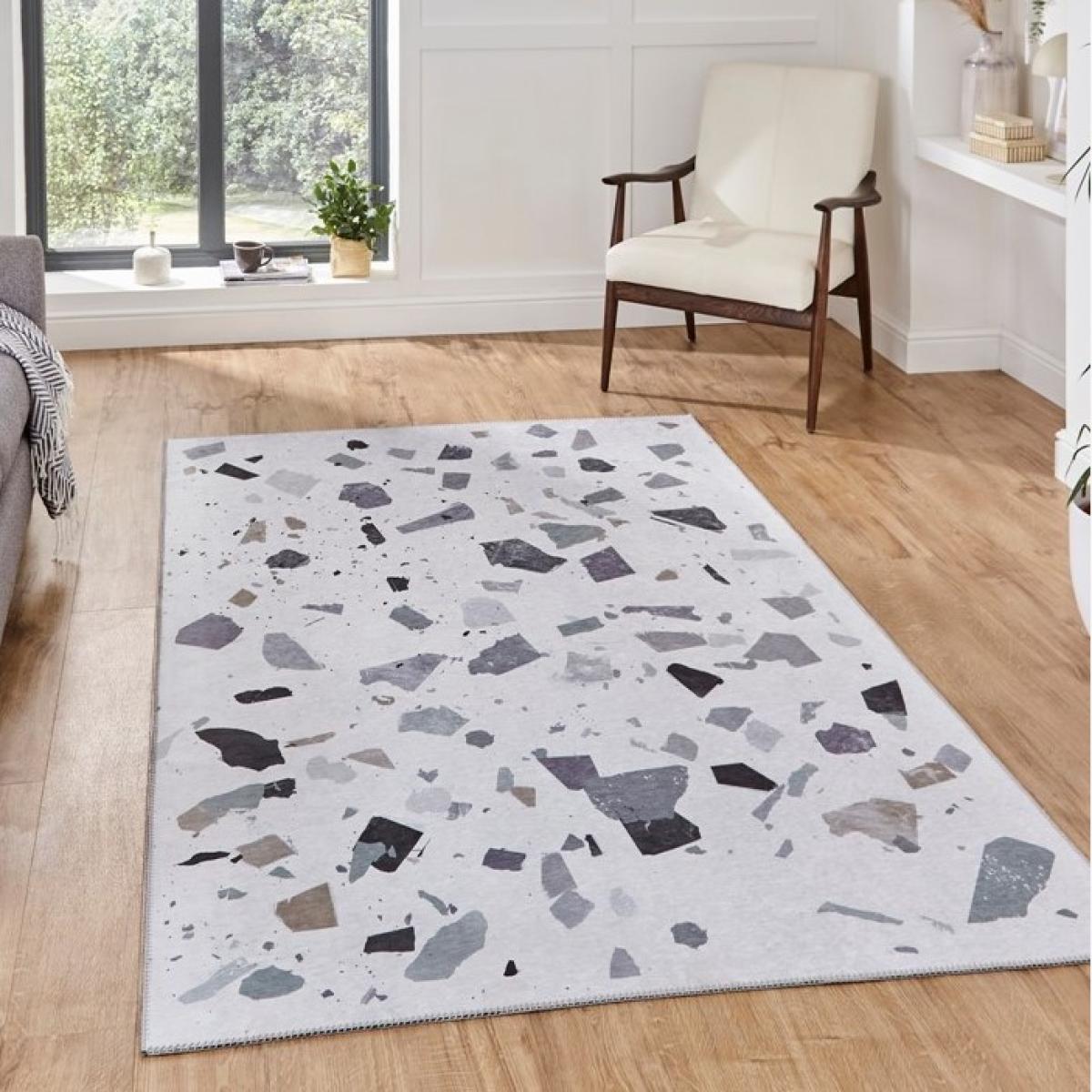 Force K7282 Abstract Rugs in Ivory Grey – image 1