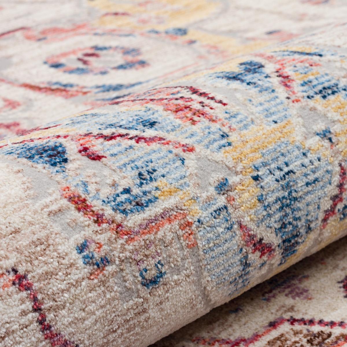 Heritage Traditional Medallion HRTG101 Rugs in Ivory Multi 160x236cm – image 4