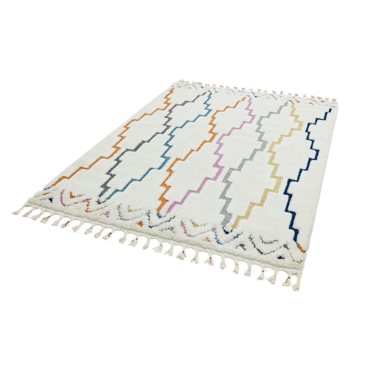 Ariana Trellis Moroccan Rugs in AR01 Multi – image 2