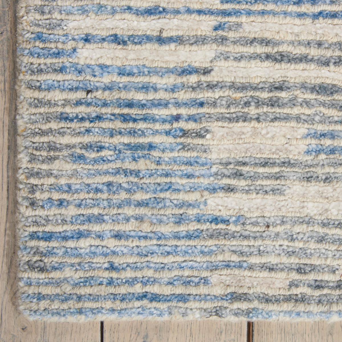Ellora Rugs ELL01 in Blue by Nourison – image 2