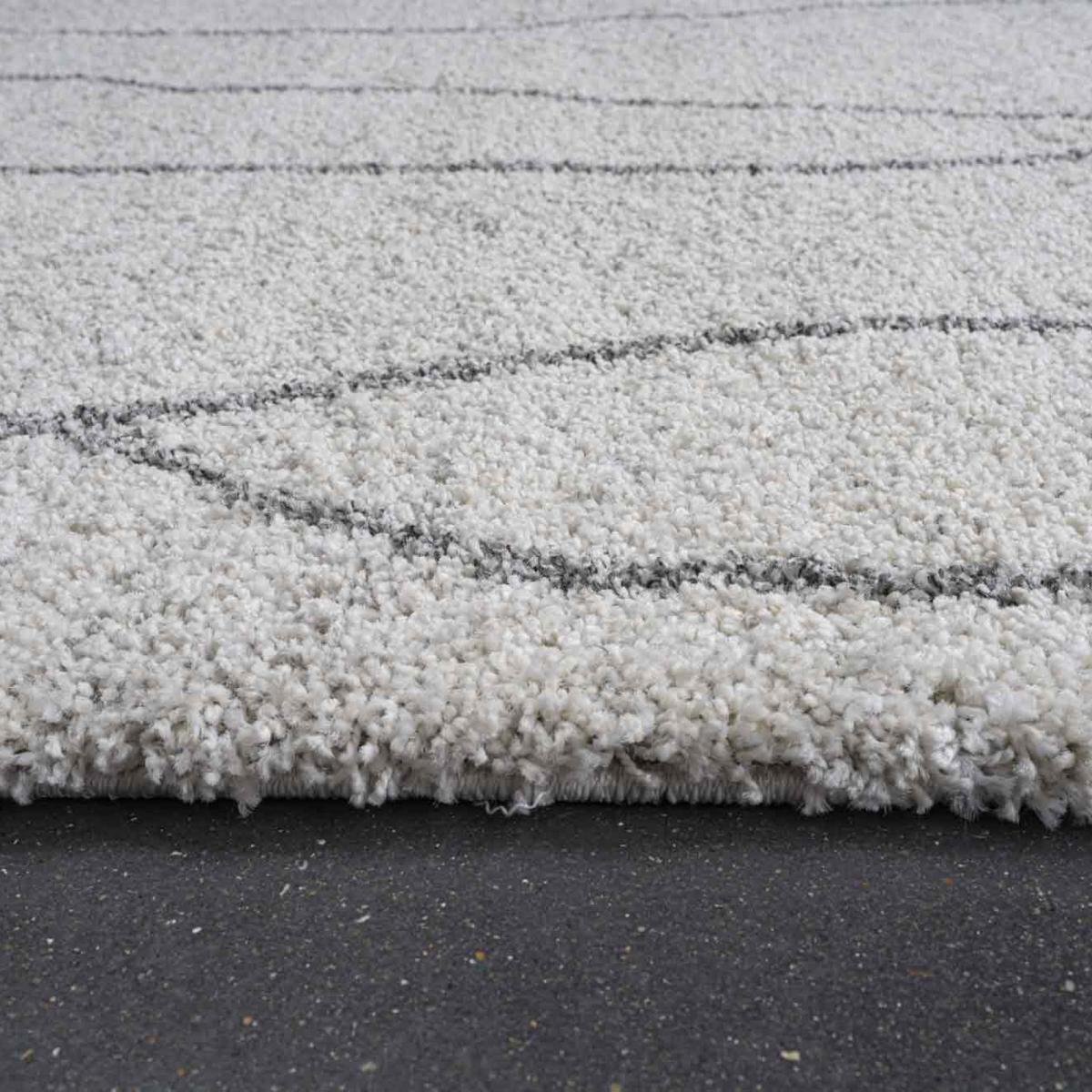 Mehari Moroccan Modern Rugs 23357 6232 in Cream240x340cm – image 3