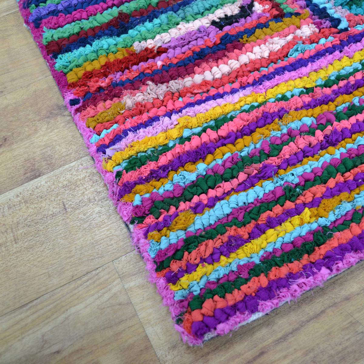 Cotton Chindi Galaxy Multicoloured Rugs 04 120x170cm – image 2