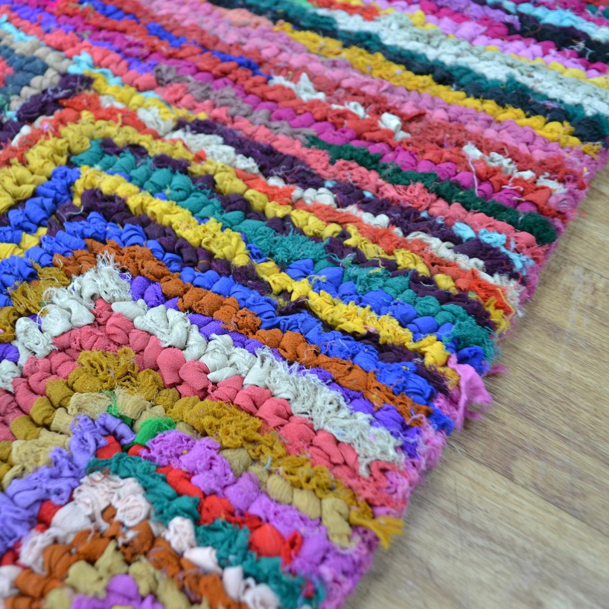 Cotton Chindi Galaxy Multicoloured Rugs 04 120x170cm – image 3