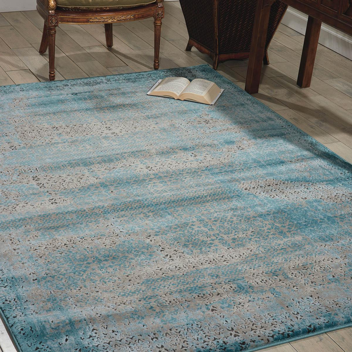 Karma Rugs KRM01 in Blue&nbsp;282x389cm – image 4