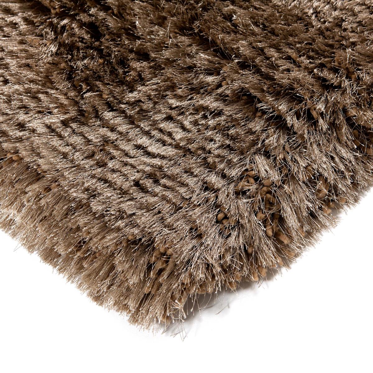 Uni Adore Shaggy Rugs 207 001 610 in Gold by Ligne Pure – image 2