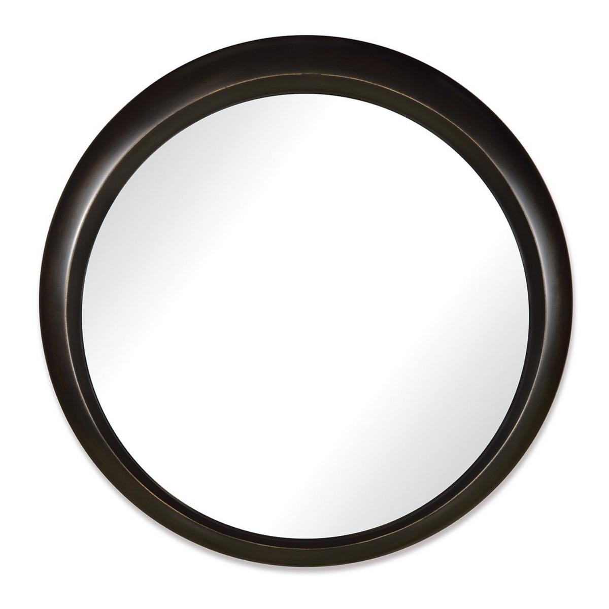 Sorbati Round Mirror by William Yeoward in Faux Bronze&nbsp;122x122cm – image 2
