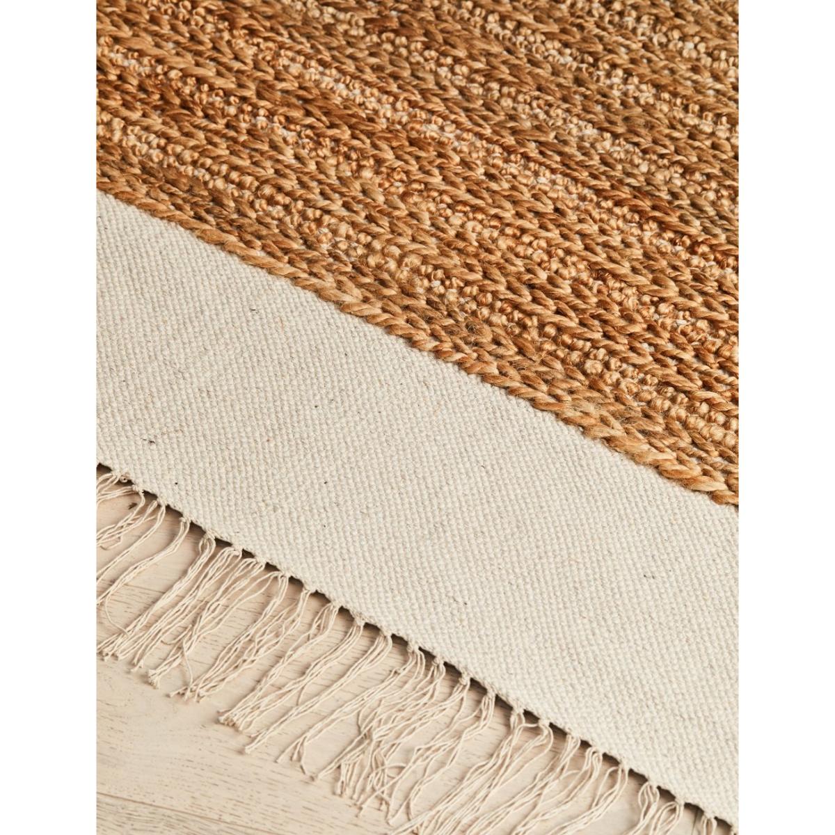 Natural Tasselled Rug – image 3