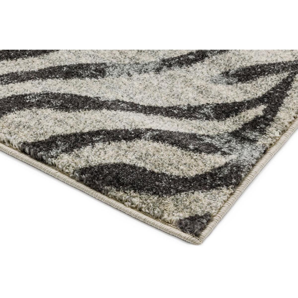 Nairobi Large Rug in Iron - sofa.com – image 5