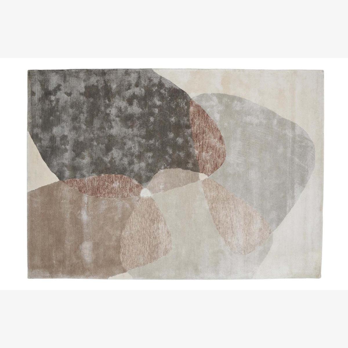 Montana Medium Rug in Pebble - sofa.com – image 1