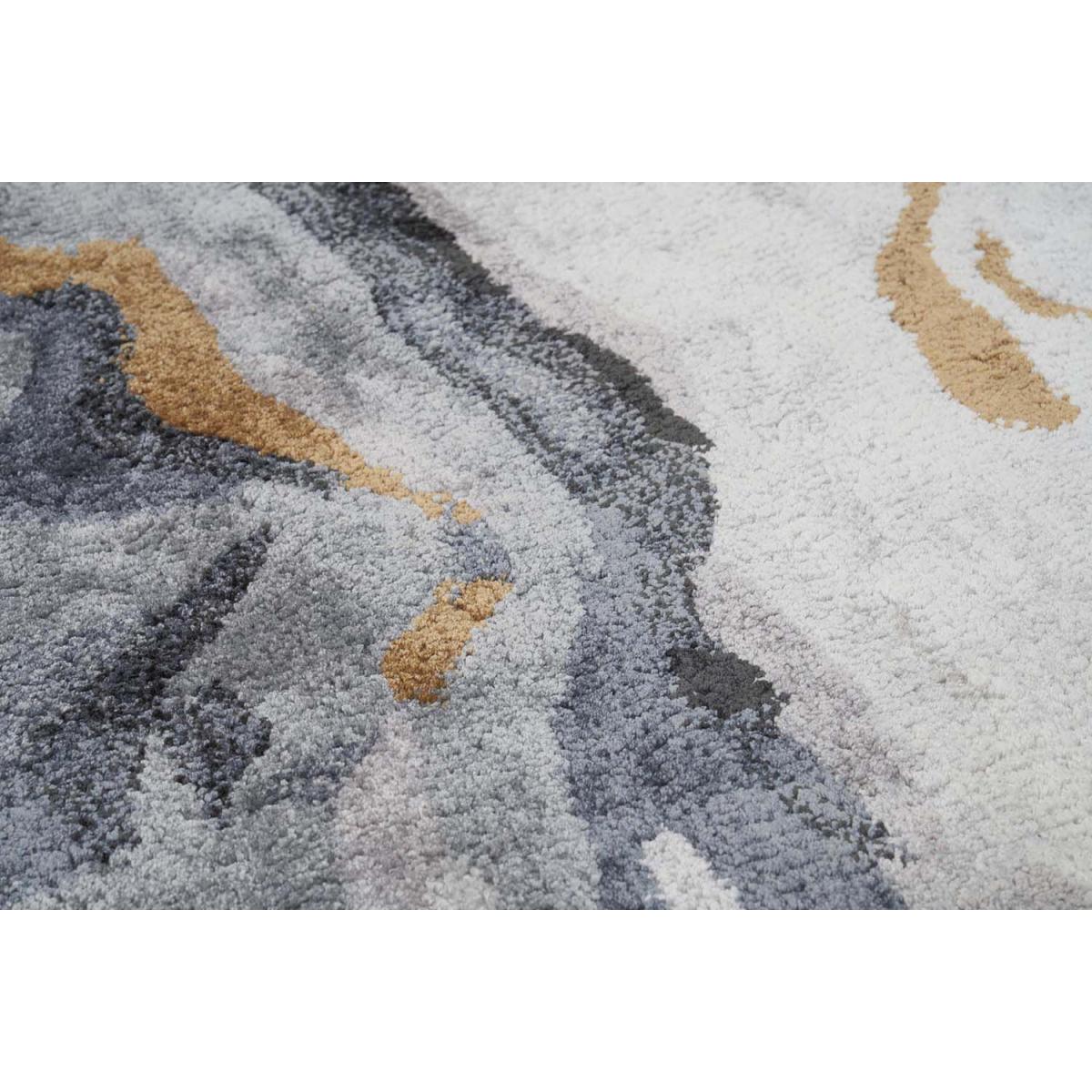 Shanghai Large Rug in Black Topaz - sofa.com – image 4