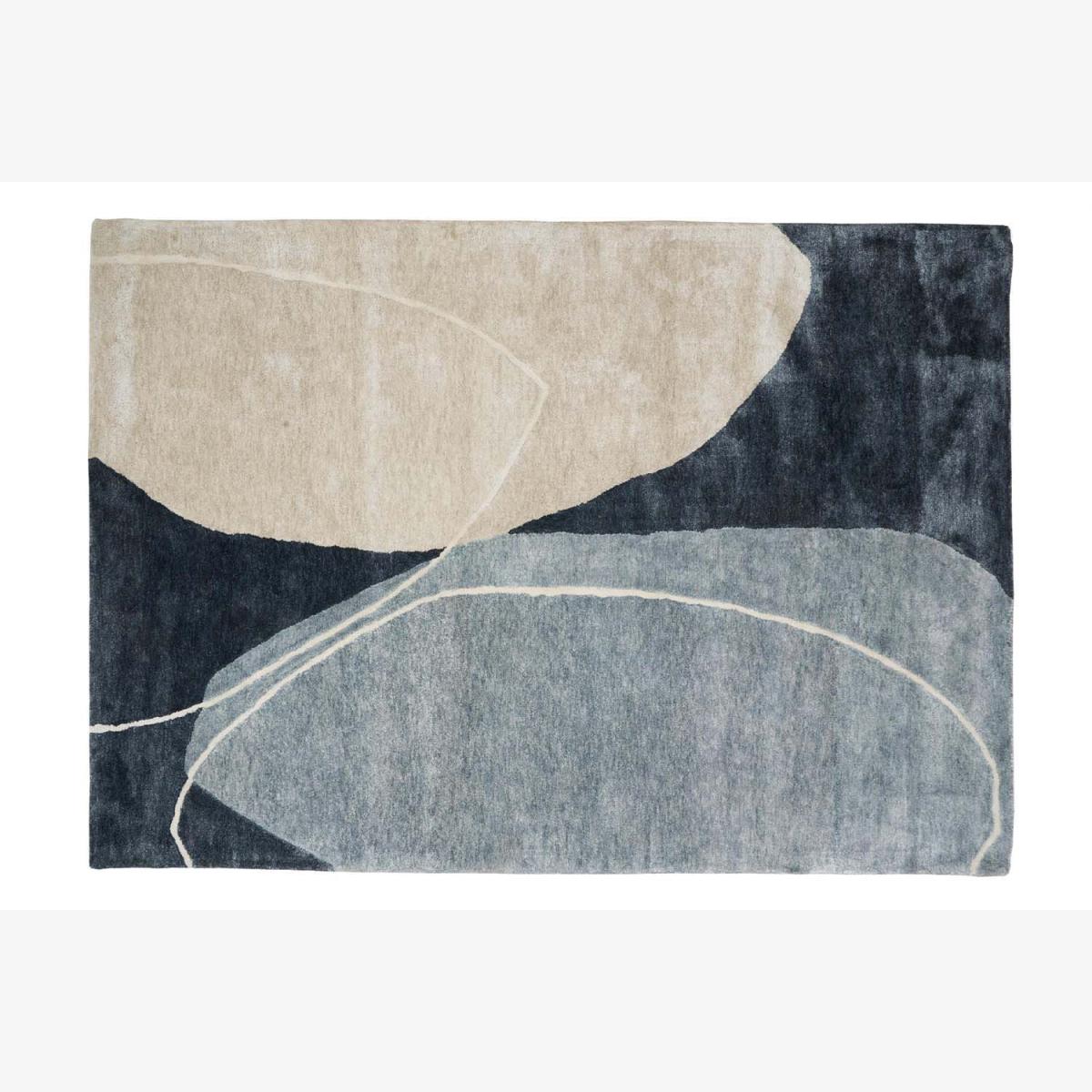 Santa Monica Large Rug in Sea Breeze - sofa.com – image 1
