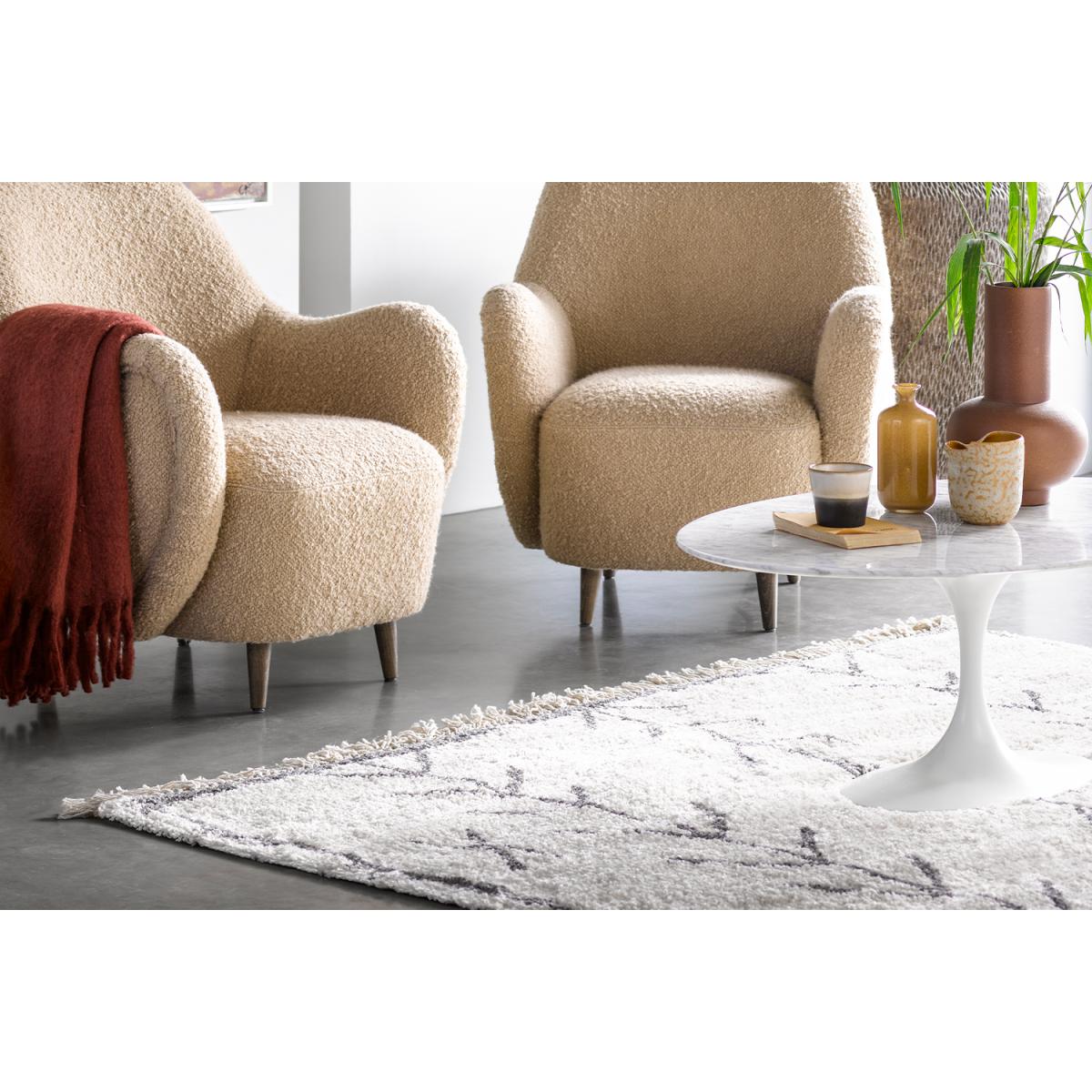 Marrakesh Small Rug in Pepper - sofa.com – image 2