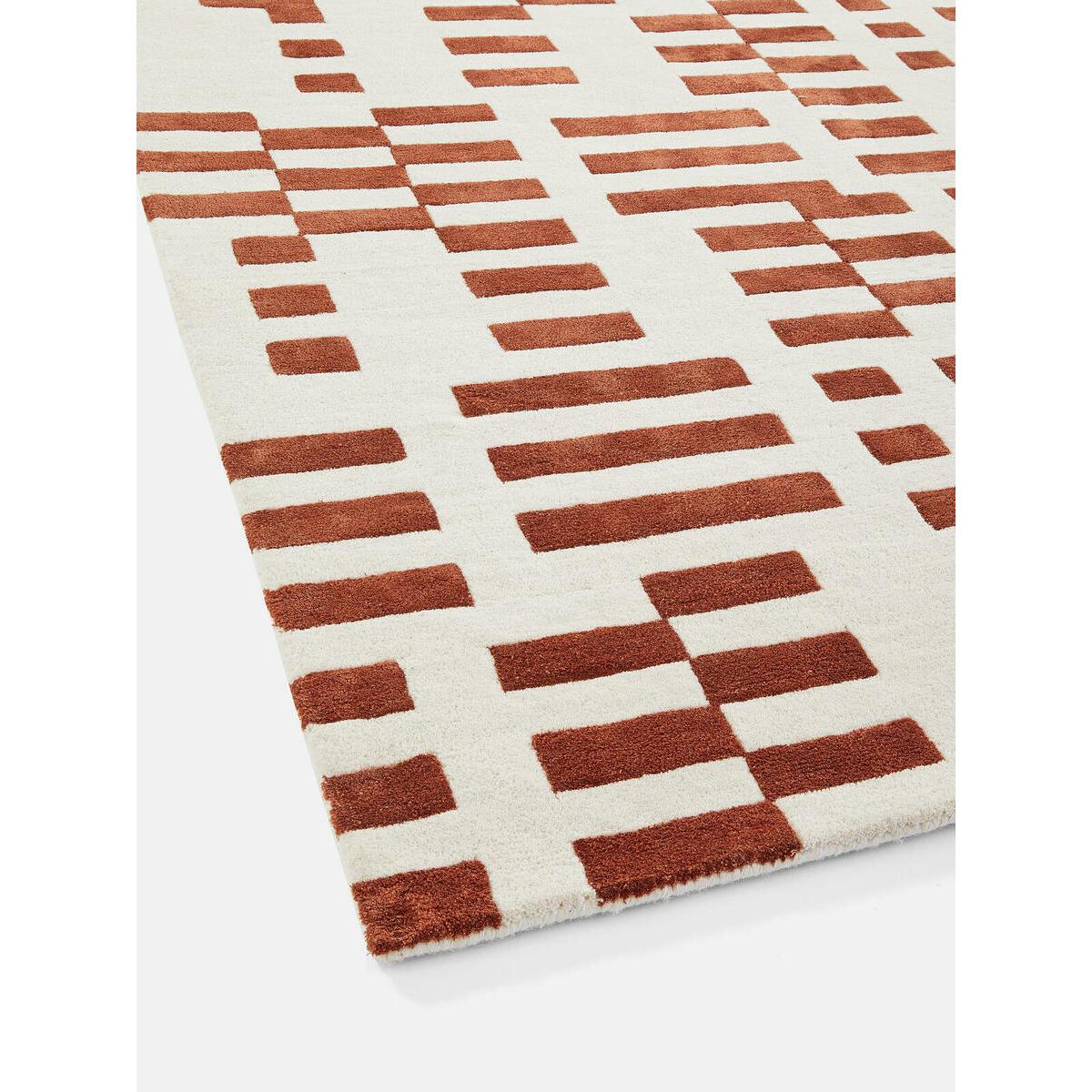 Raya Rug, Rust, 20 x 30cm Swatch – image 2