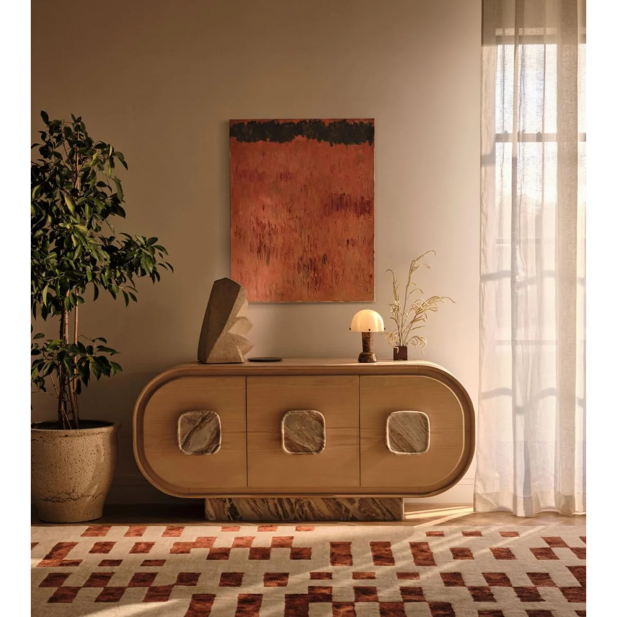 Raya Rug Rust, 200 x 300cm – image 2