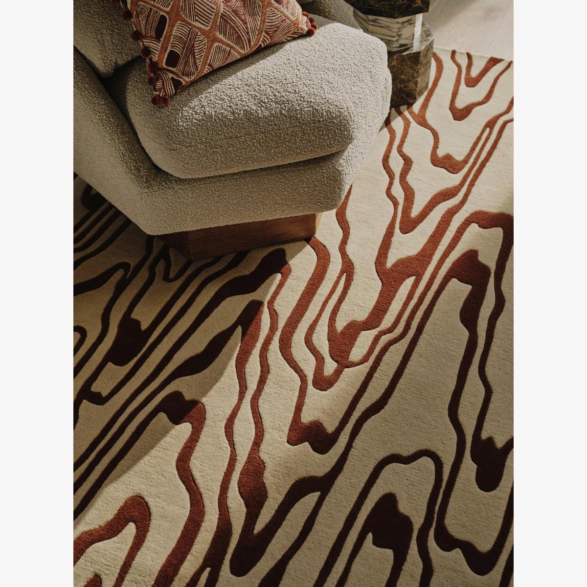 Griffiths Rug Rust, 20 x 30cm Swatch – image 1