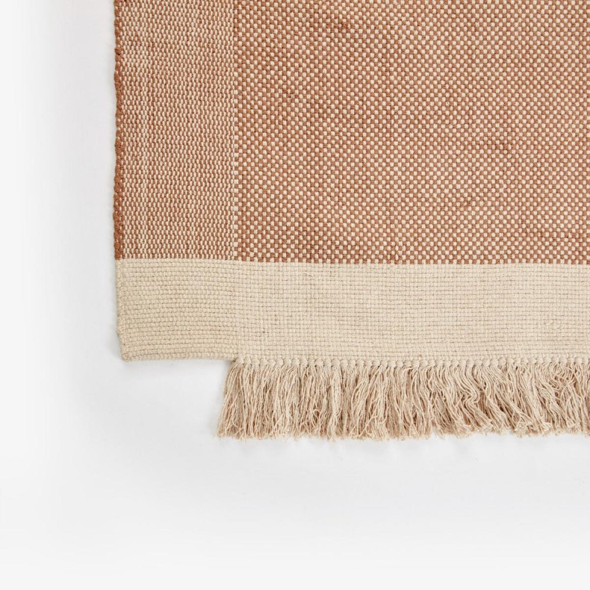 Suzette Cotton Woven Rug, Off-White, 120x180 cm – image 2