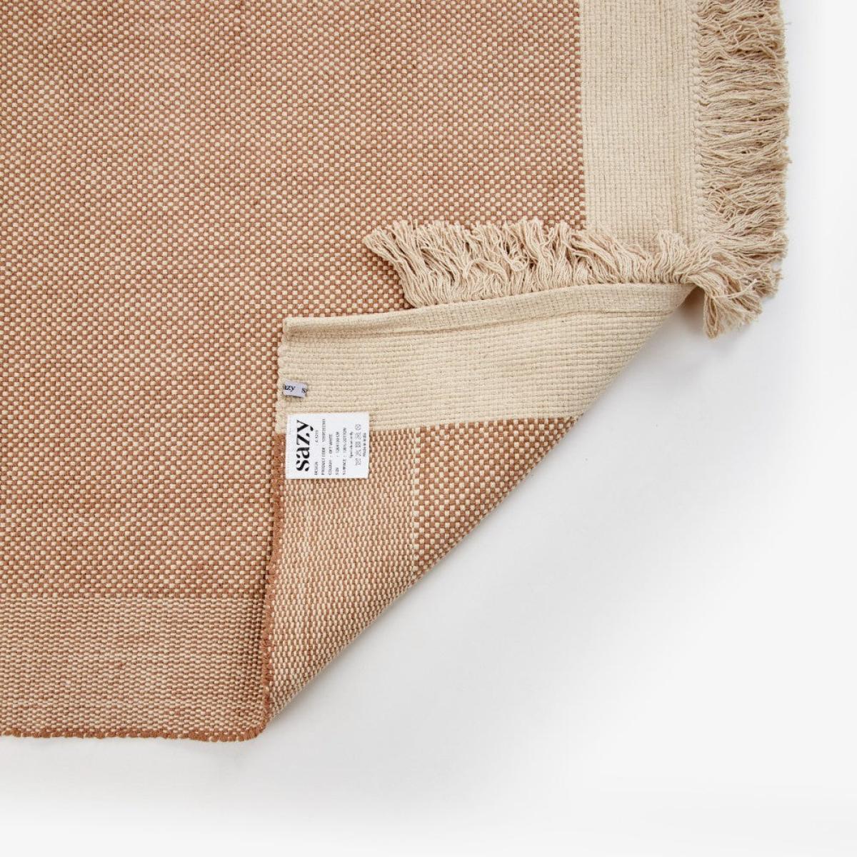 Suzette Cotton Woven Rug, Off-White, 120x180 cm – image 3