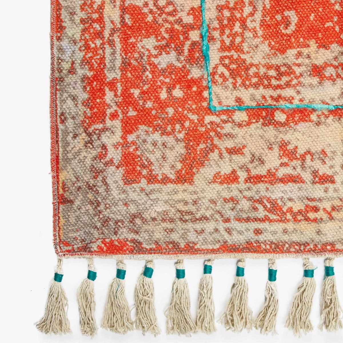 Alani Vintage Area Rug, Orange, 120x180 cm – image 2