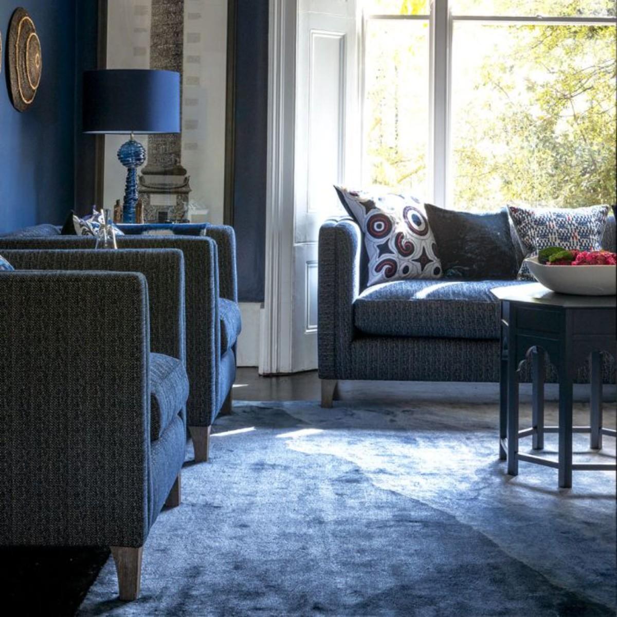William Yeoward | Onda Indigo Rug | 160 CM X 260 CM – image 2