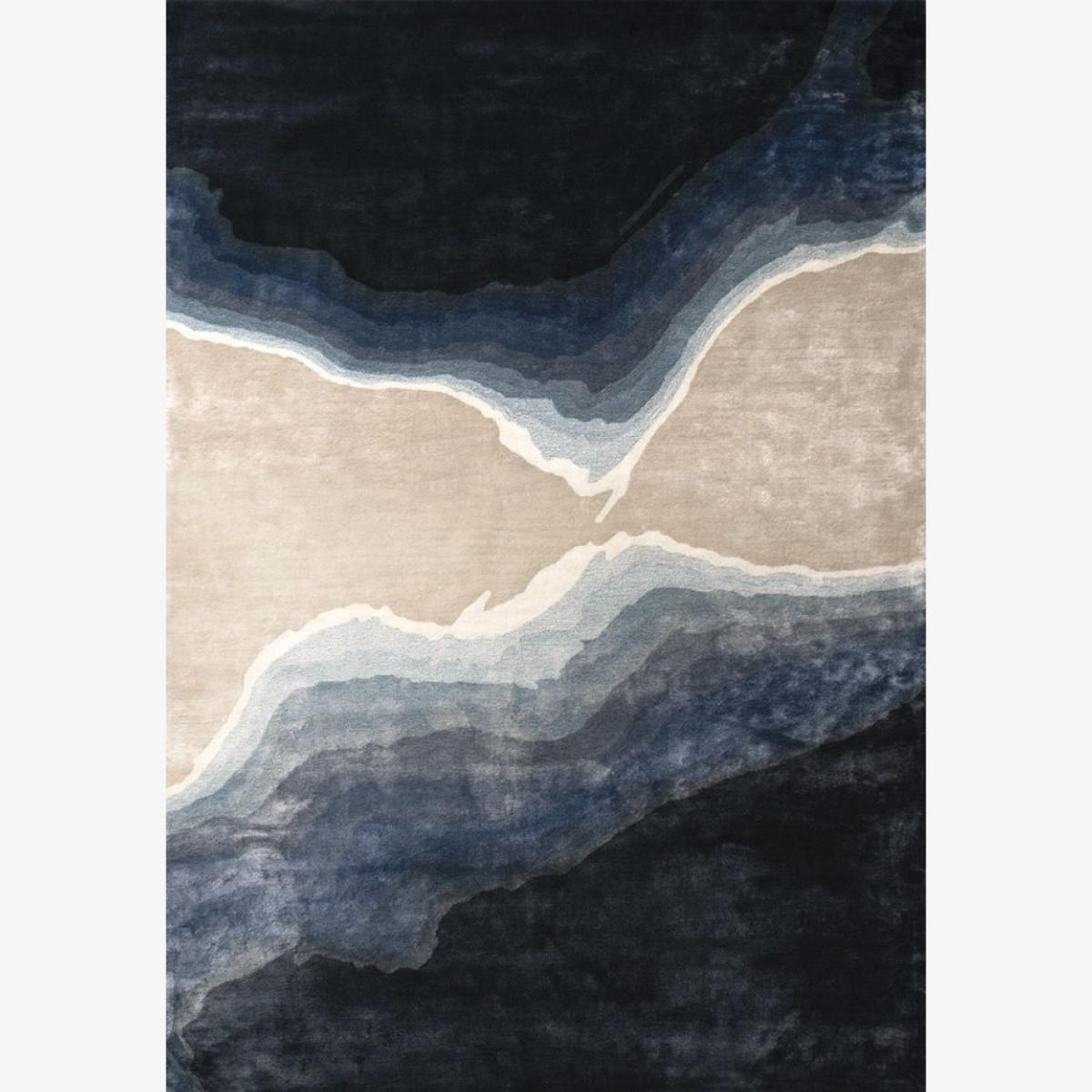 William Yeoward | Onda Indigo Rug | 160 CM X 260 CM – image 1