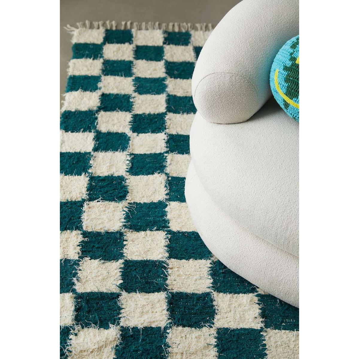 Checkerboard Green 5x7 Rug - Green ALL at Urban Outfitters – image 3
