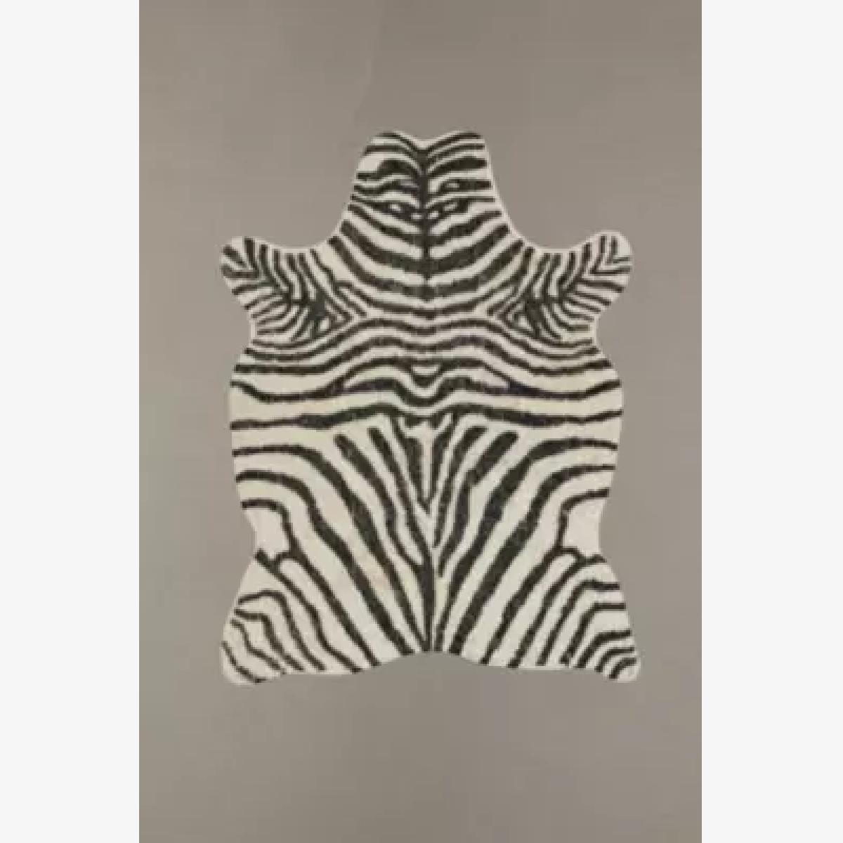 Urban Outfitters Zebra Shaped Rug 120cm x 60cm – image 1
