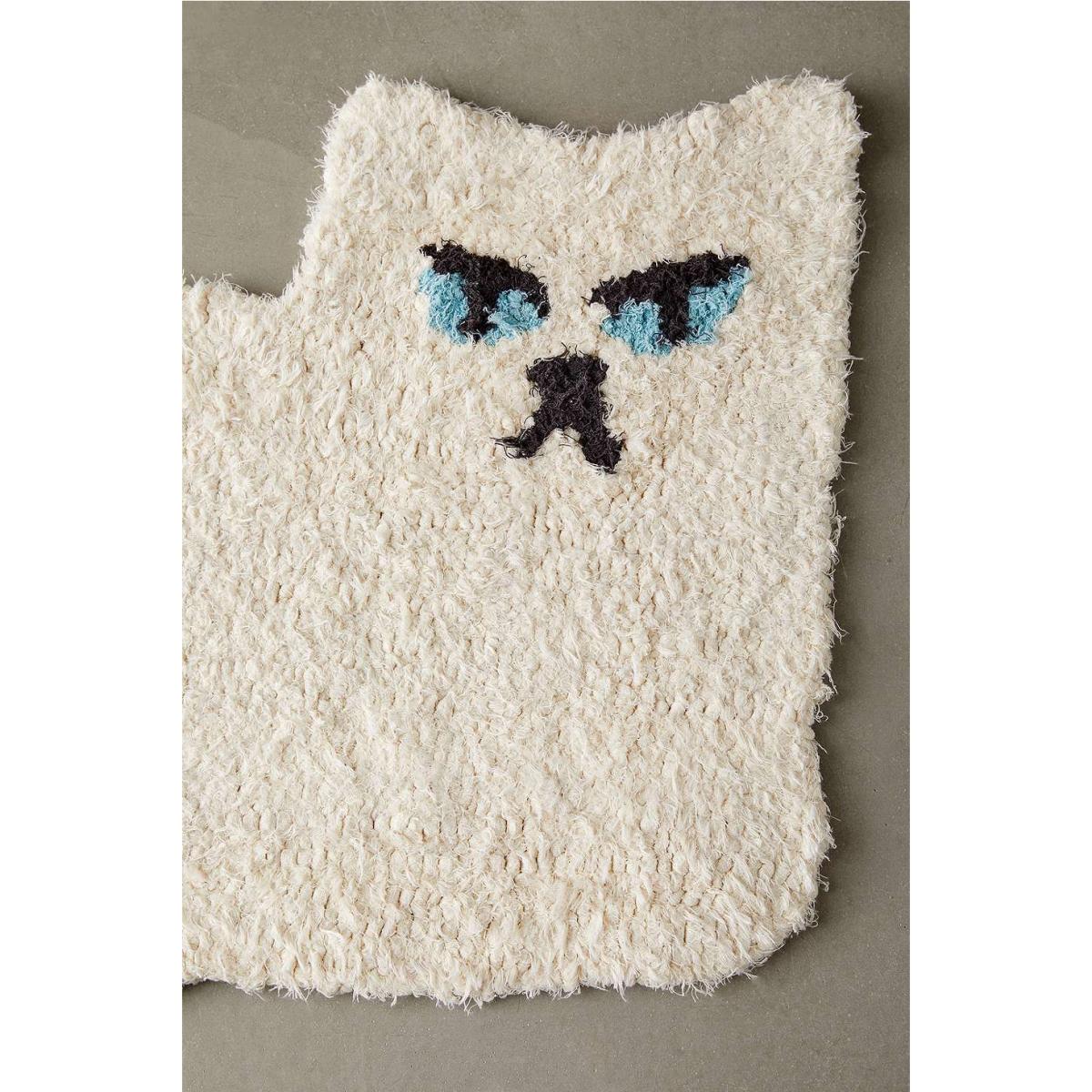 Urban Outfitters White Cat 2x3 Rug - White – image 3