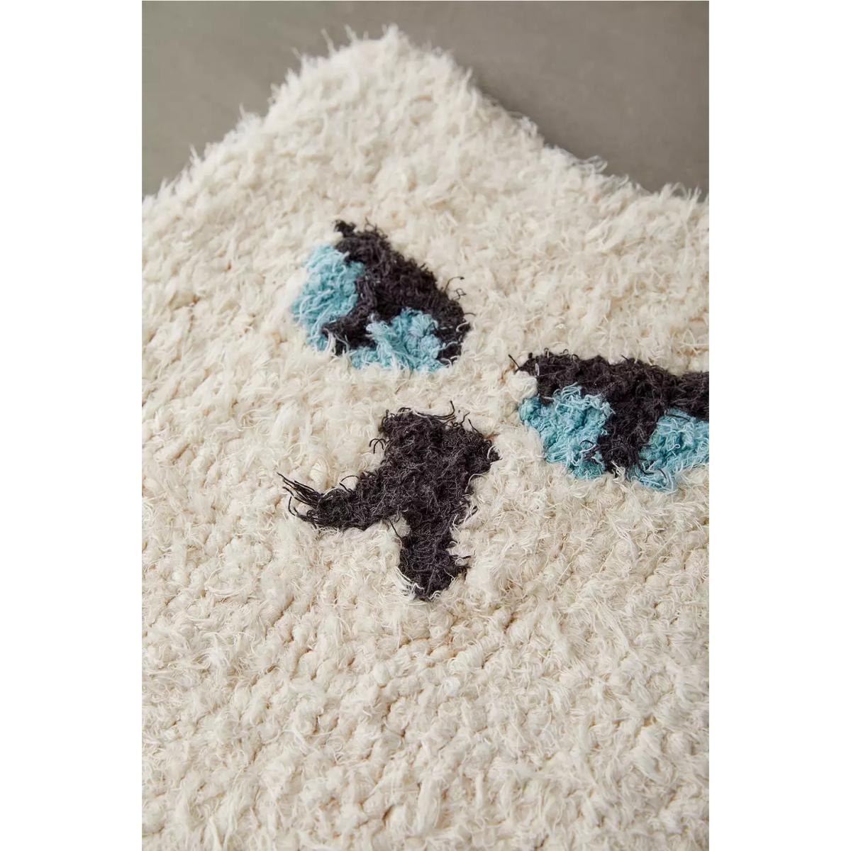 Urban Outfitters White Cat 2x3 Rug - White – image 5