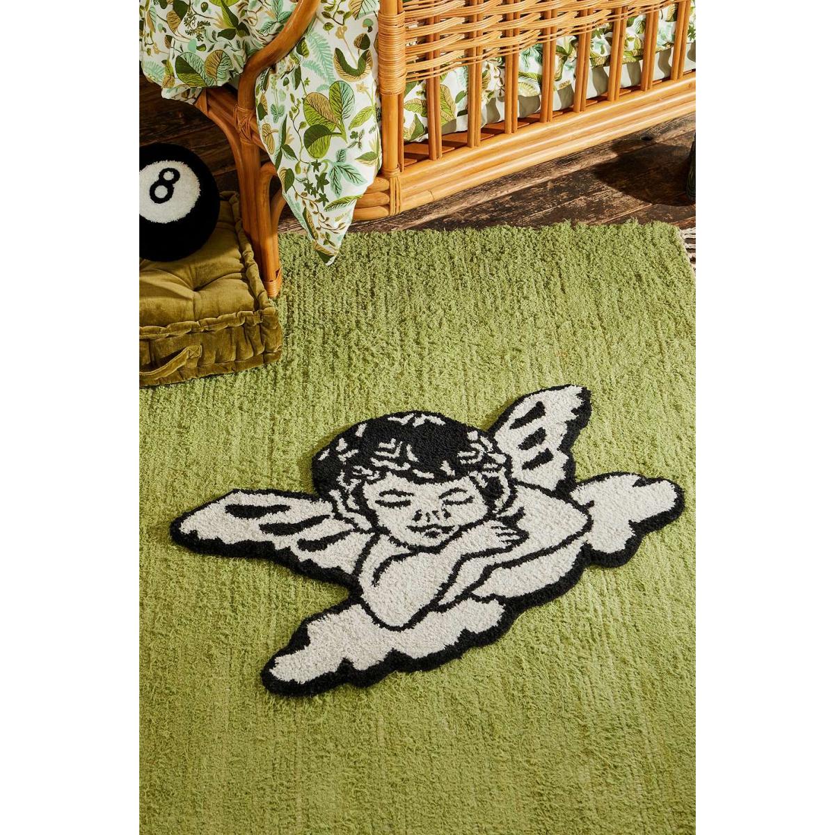 Cherub 2x3 Rug - Black/White at Urban Outfitters – image 2