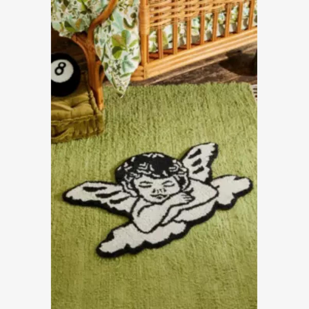 Cherub 2x3 Rug - Black/White at Urban Outfitters – image 1