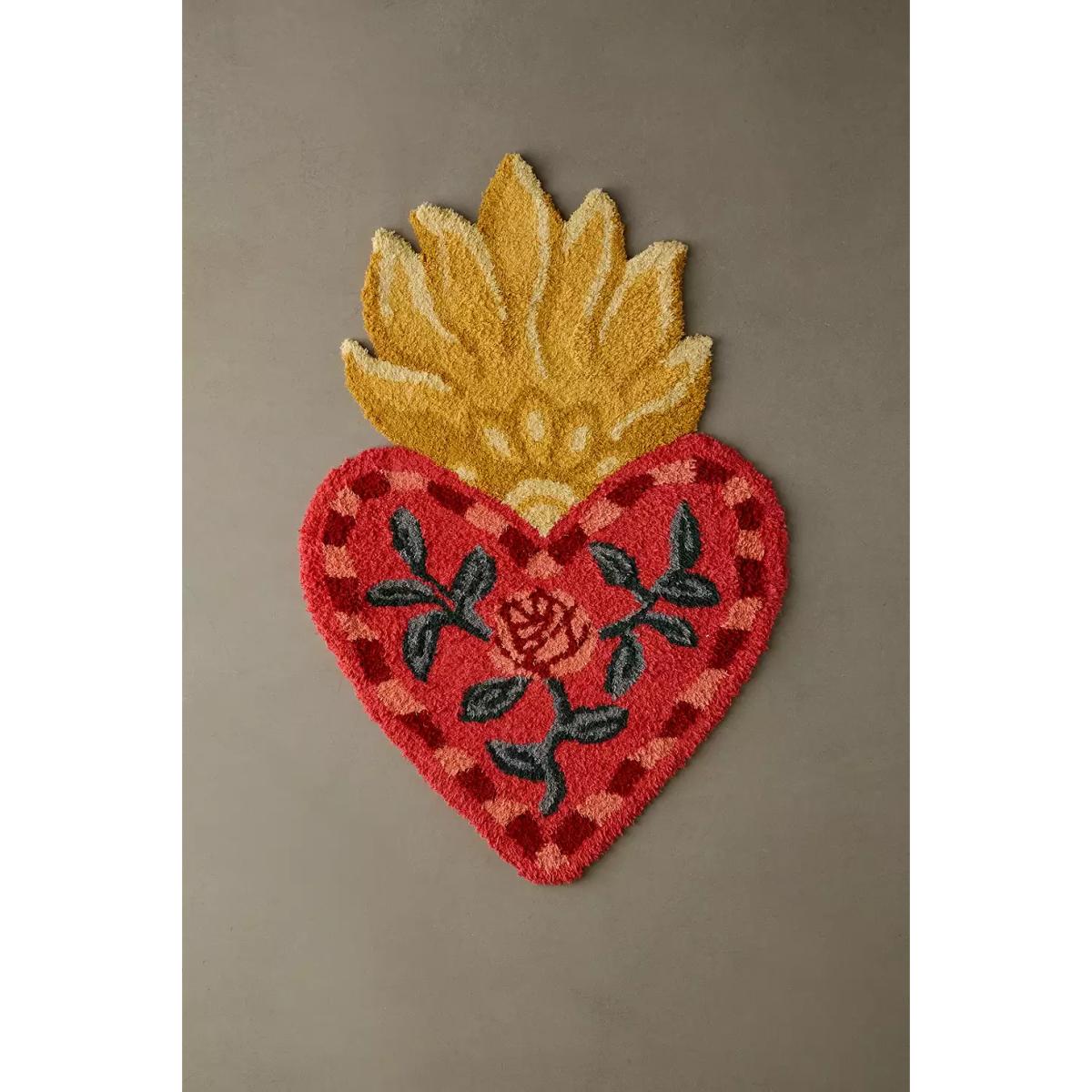 Sacred Heart Rug 96.5cm x 152.4cm at Urban Outfitters – image 3
