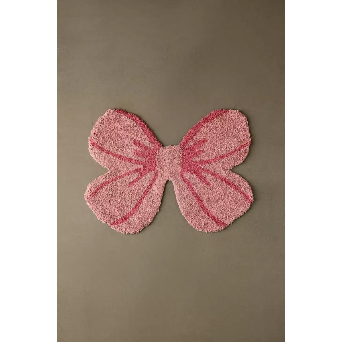 Pink Bow Rug - Pink 122cm x 91.5cm at Urban Outfitters – image 2