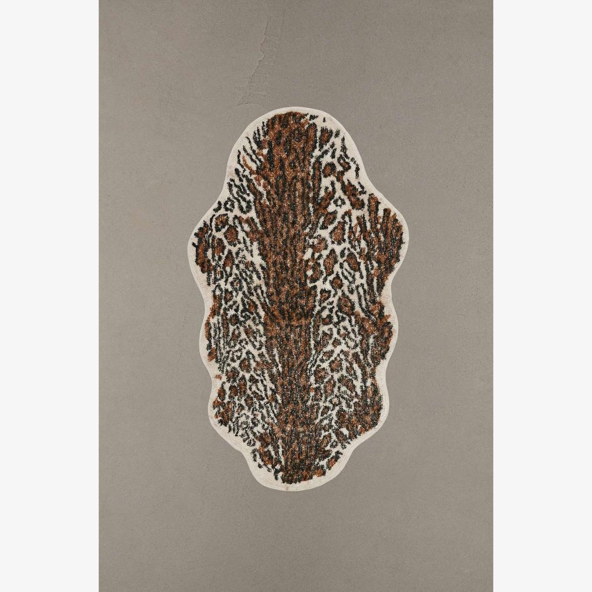 Urban Outfitters Leopard Shaped Rug ALL – image 1