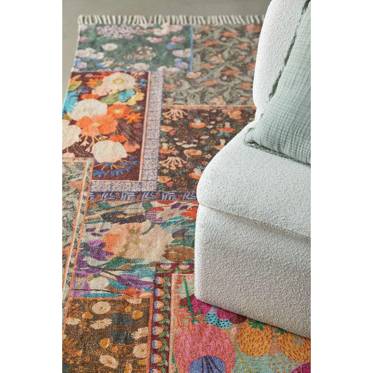 Woodland Patchwork 5x7 Rug - Assorted ALL at Urban Outfitters – image 4