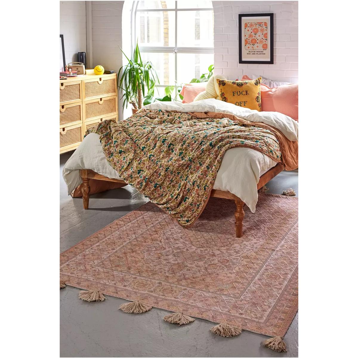 Nina Pink 5x7 Rug - Pink ALL at Urban Outfitters – image 2