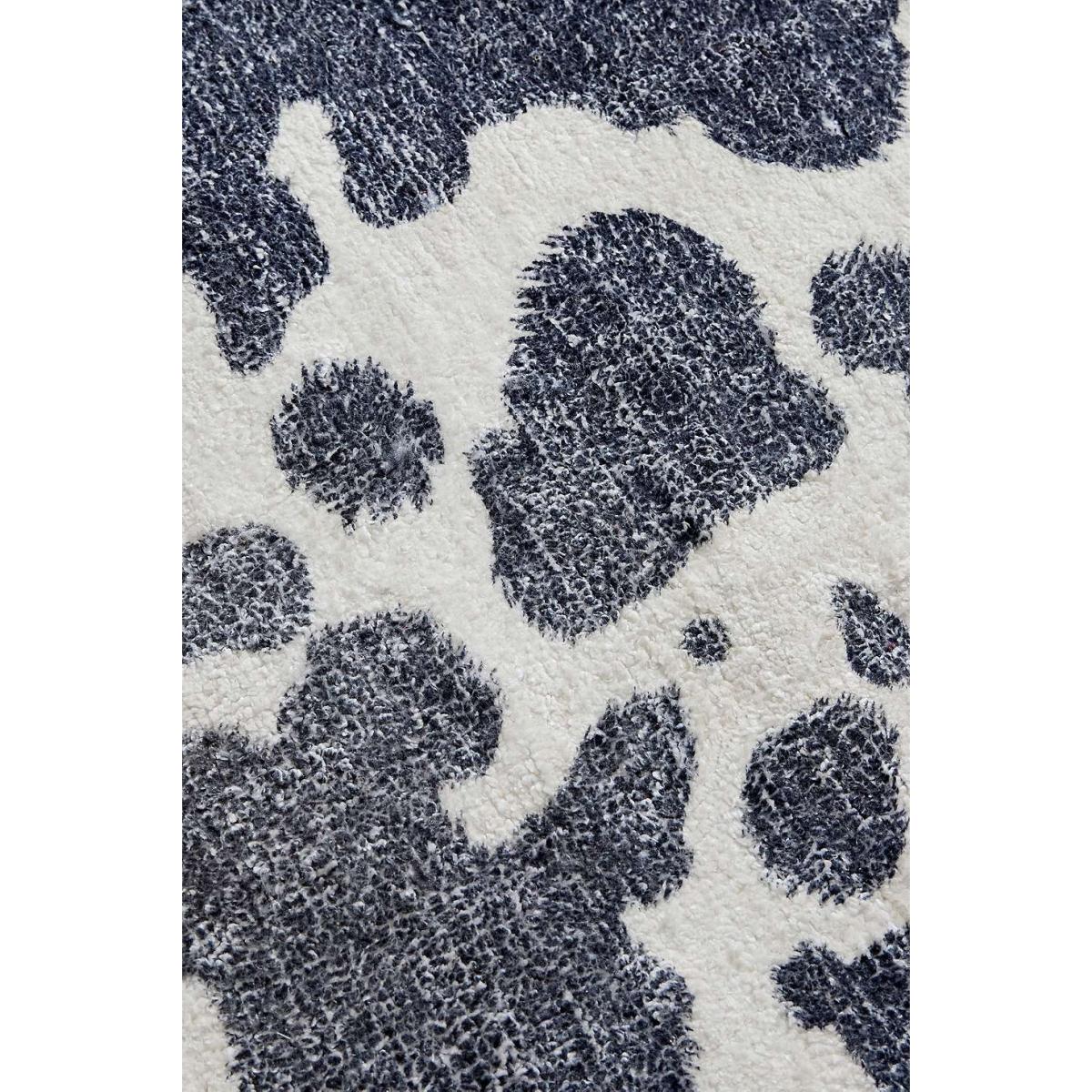 Cow Print Rug - Black/White 114.3cm x 83.8cm at Urban Outfitters – image 2