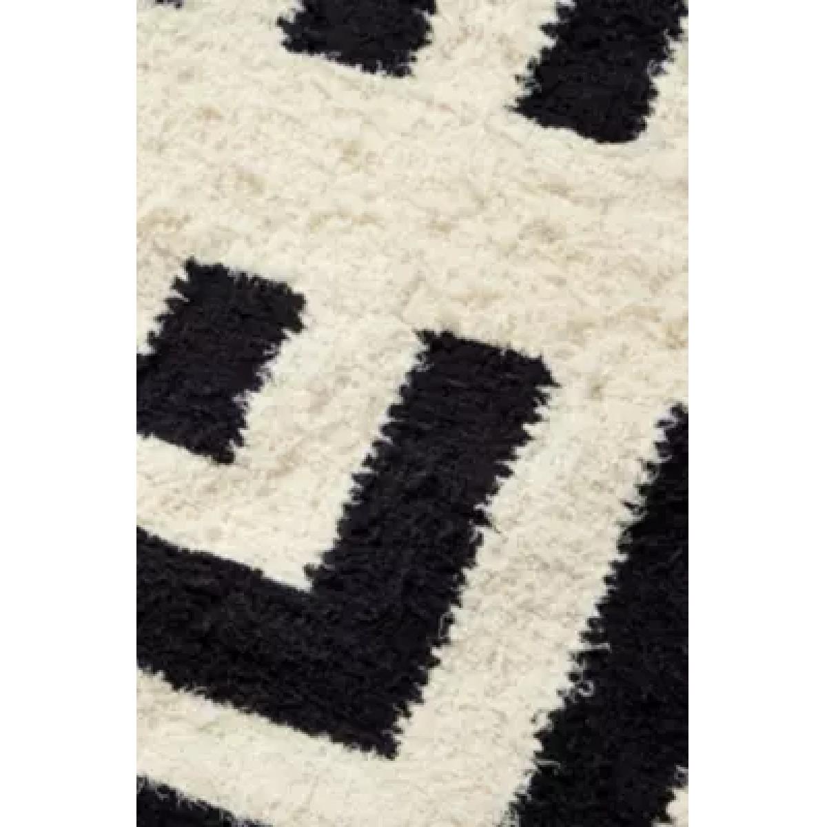 Black & White Asher 5x7 Rug - Black/White at Urban Outfitters – image 8