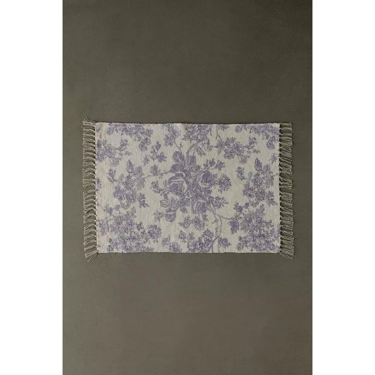 Toile Print 2x3 Rug - Blue at Urban Outfitters – image 2