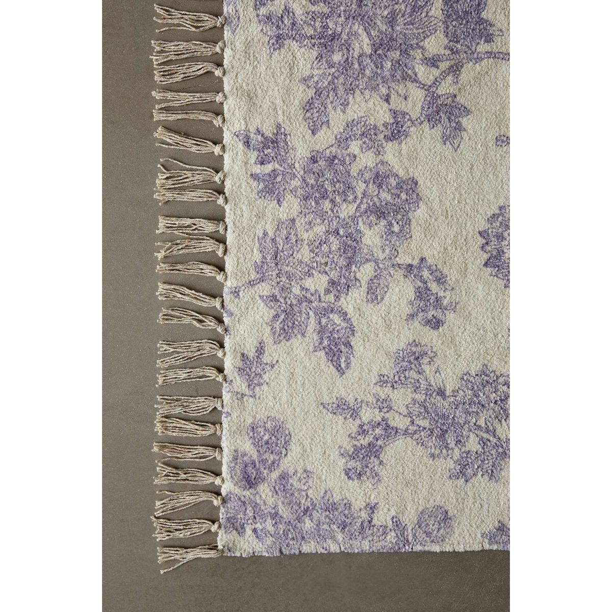 Toile Print 2x3 Rug - Blue at Urban Outfitters – image 4