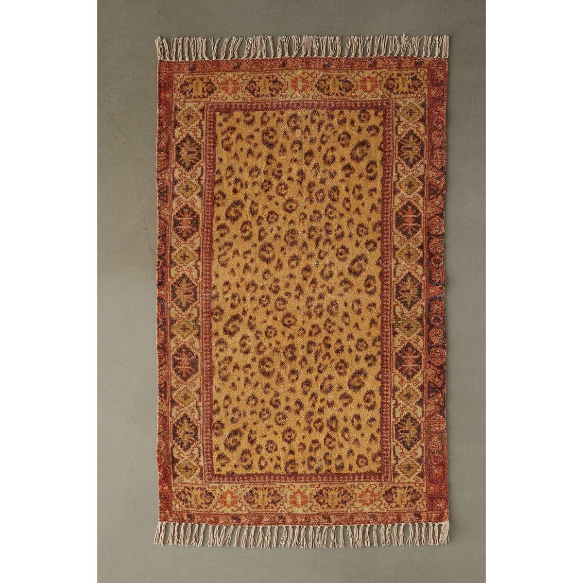 Urban Outfitters Leonore Gold Chenille 2x3 Rug - Gold – image 3