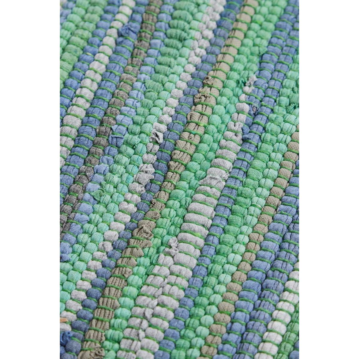 Green Tonal Stripe 2x3 Rug - Light Green at Urban Outfitters – image 4