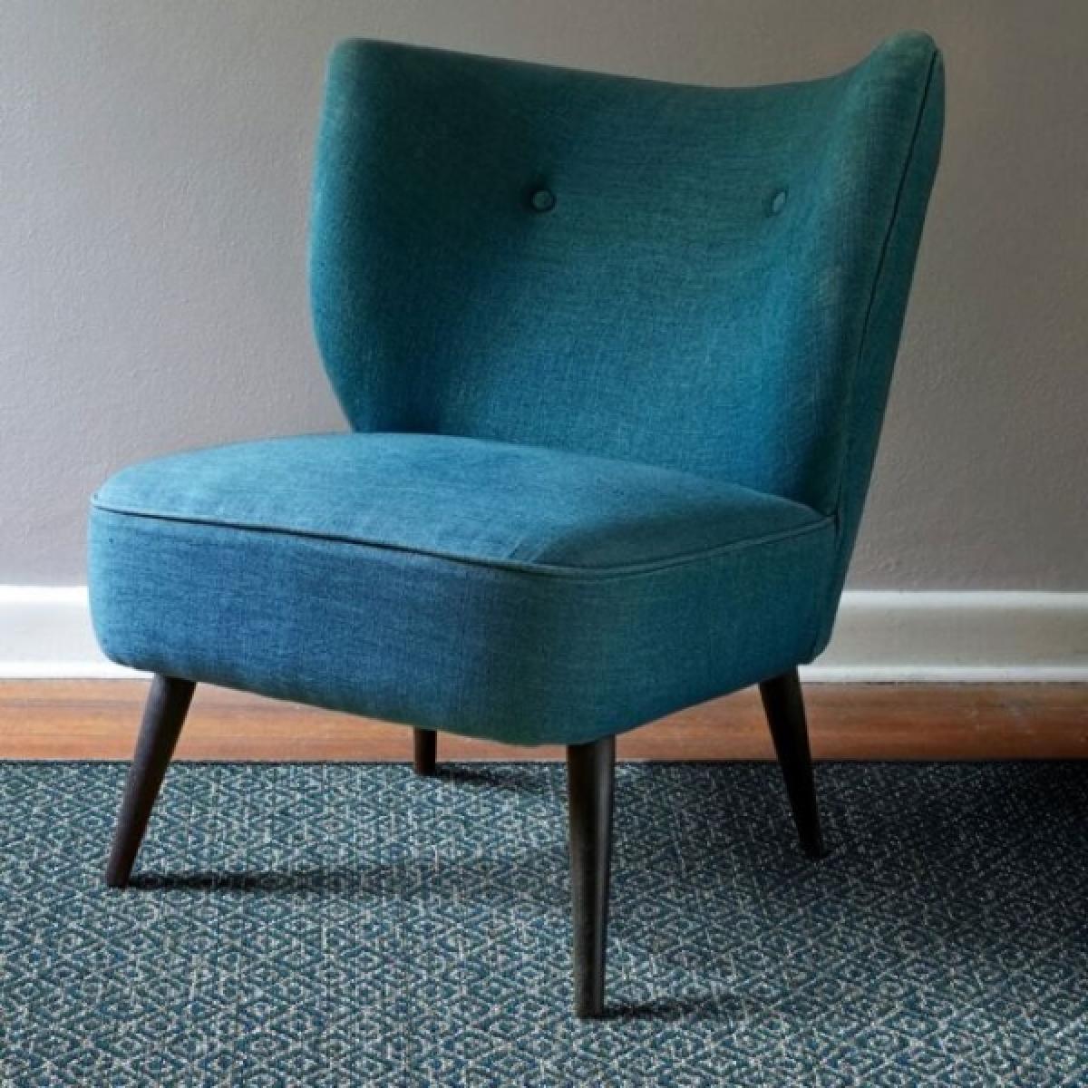 Brighton Patterned Teal Rug 80cm x 150cm – image 1