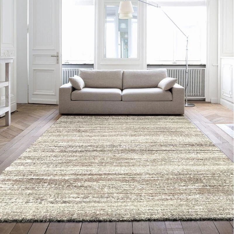 Mehari Striped Beige Rug 240cm x 340cm – image 2