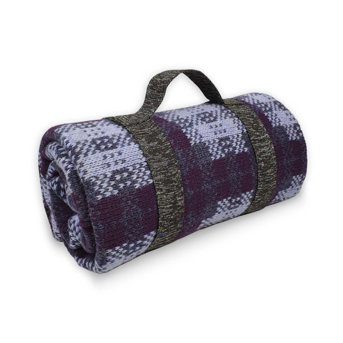 Pink / Purple Picnic Rugs - Mcfadyen - Purple Otto & Spike – image 2