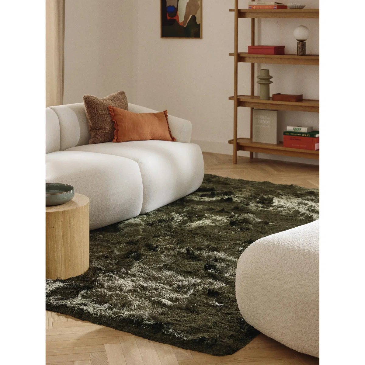 Shiny Long-Pile Rug Jimmy – image 7