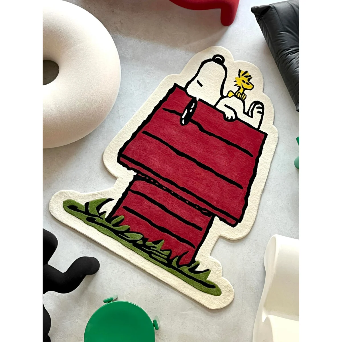 Wool Rug Peanuts - Dog House – image 2