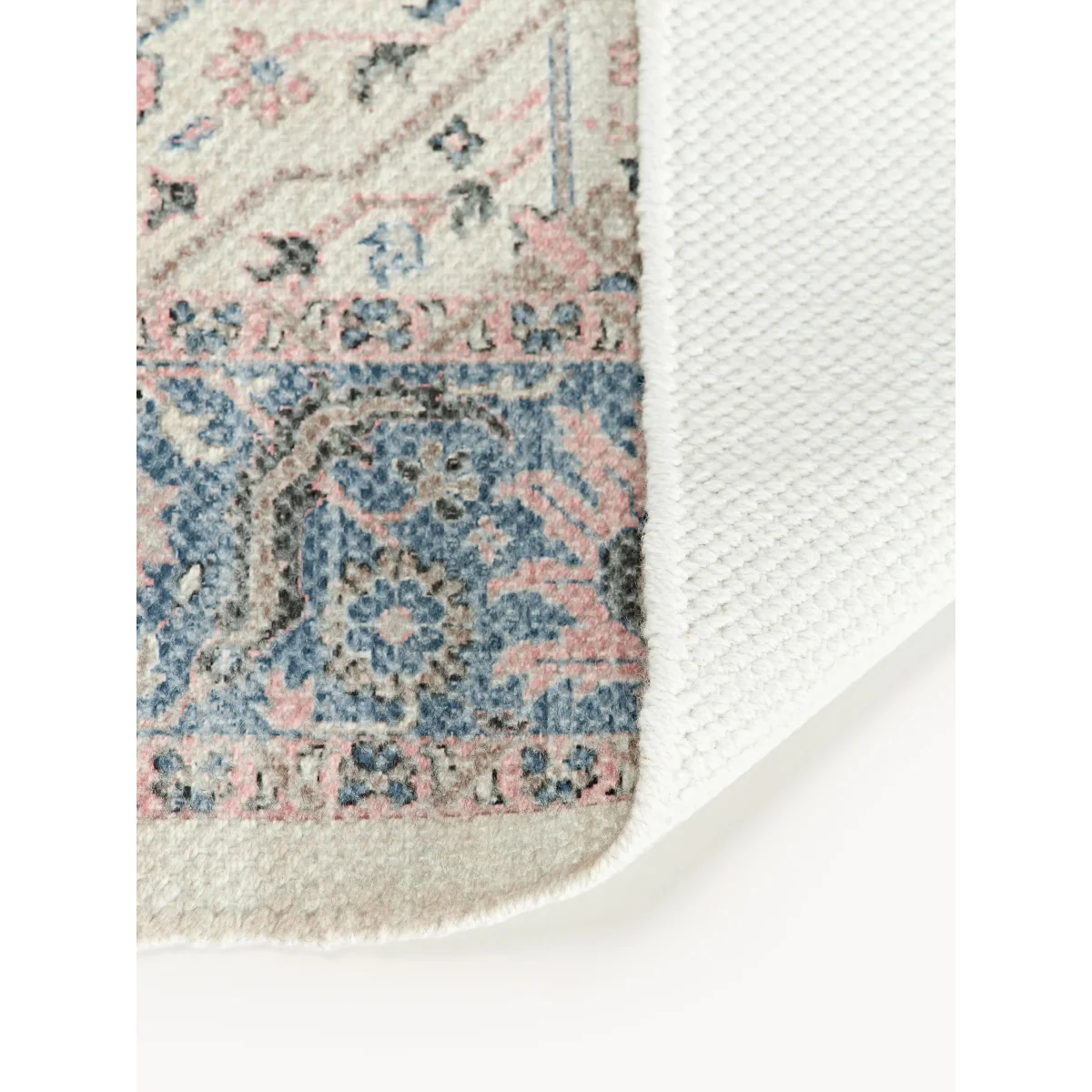 Hand-Woven Indoor & Outdoor Rug Leonato with Vintage Pattern – image 4