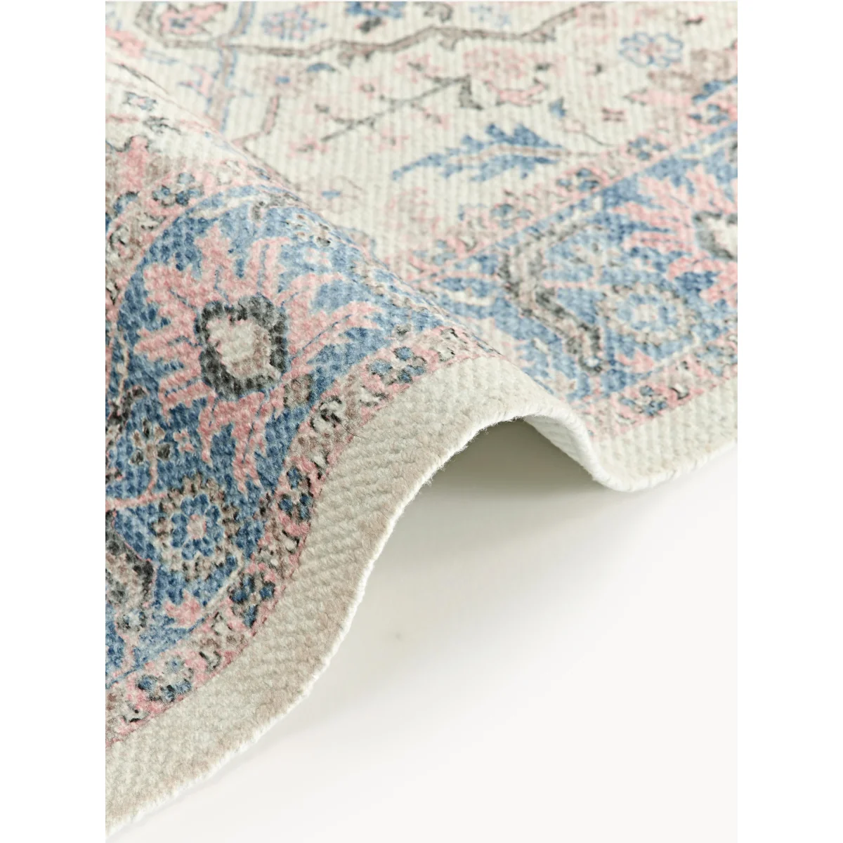 Hand-Woven Indoor & Outdoor Rug Leonato with Vintage Pattern – image 5