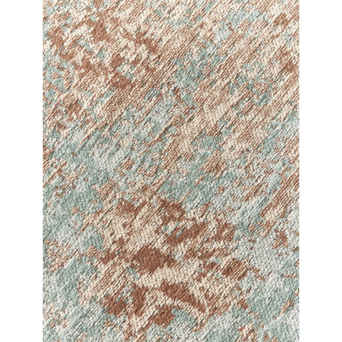 Round Hand-Woven Chenille Rug Rimini – image 4